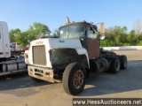 1980 MACK R 8810 MR T/A DAYCAB, TITLE DELAY, NOT ROAD WORTHY, NEEDS TOWED,