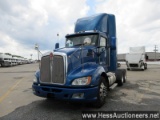 2013 KENWORTH T660 T/A DAYCAB, HESS REPORT IN PHOTOS, 783195 MILES ON ODO,