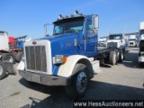 2005 PETERBILT CAB CHASSIS, 302532 MILES ON ODO, 63000 GVW, CUMMINS, 6 CYL,