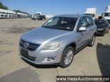 2009 VW TIGUAN, 171473 MILES ON ODO, TITLE BRANDED NOT ACTUAL MILES, 4 CYL,
