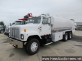 1993 INTERNATIONAL FUEL TANKER TRUCK, 314042 MILES ON ODO, 52000 GVW, CUMMI