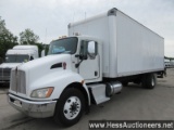 2013 KENWORTH T300 BOX TRUCK,  403629 OD MI, 26000 GVW, PACCAR