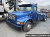 2000 INTERNATIONAL 4700 WRECKER, 52821 MILES ON ODO, INTERNATIONAL DT466 E,