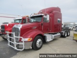 2009 PETERBILT 367 T/A SLEEPER, HESS REPORT IN PHOTOS, 1,699,458 MILES ON O