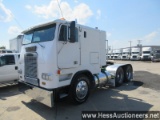 1993 FREIGHTLINER T/A CABOVER SLEEPER, TITLE DELAY, 198235 MILES ON ODO, 52
