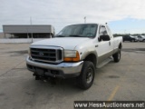 1999 FORD F250 4WD PICKUP, 272063 MILES ON ODO, 8800 GVW, FORD TRITON 10 CY