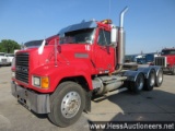 2001 MACK CH613 TRI AXLE DAYCAB, TITLE DELAY,  676966 MILES ON ODO, ECM 677