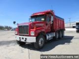 2005 INTERNATIONAL 5500I TRI AXLE DUMP, 518806 MILES ON OD, ECM 518810, 806