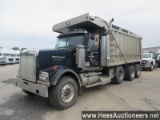 2005 WESTERN STAR TRI AXLE DUMP TRUCK, TITLE DELAY, 927763 MILES ON ODO, EC