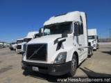 2014 VOLVO VNL64670 T/A SLEEPER, HESS REPORT IN PHOTOS, 475742 MILES ON ODO