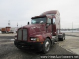2007 KENWORTH T600 T/A SLEEPER, HESS REPORT IN PHOTOS, 370145 MILES ON ODO,