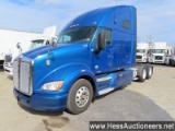 2013 KENWORTH T700 T/A SLEEPER, HESS REPORT IN PHOTOS, 935462 MILES ON ODO,