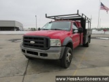 2005 FORD F550 DUALLY SERVICE TRUCK,HESS REPORT IN PHOTOS,  275133 MILES ON