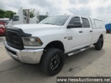 2016 DODGE 2500HD CREW CAB, TITLE BRANDED NOT ACTUAL MILES, 119700 MILES ON