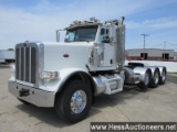 2012 PETERBILT 388 TRI AXLE DAYCAB, TITLE DELAY, HESS REPORT IN PHOTOS, 595
