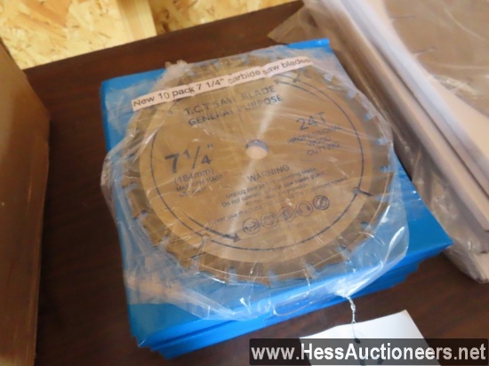 2022 NEW 10 PACK 7 1/4&quot; CARBIDE SAW BLADES,