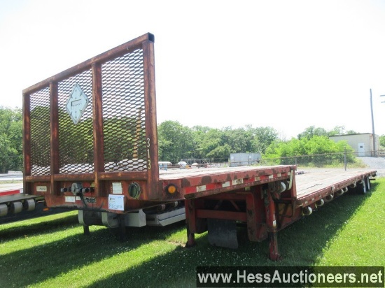 2005 MANAC FLATBED 42' EXPANDABLE TO 53', 69173 GVW, AIR RIDE SUSP, 235/75R