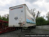 2005 GREAT DANE 48' X 102" VAN TRAILER,  68000 GVW, T/A, AIR SUSP, 11R