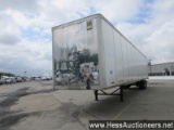 2007 WABASH DVCVHPC 53' X 102" VAN TRAILER, 68000 GVW, T/A, AIR SUSP, 2