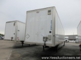 2012 WABASH DVCVHPCC 53' X 102" VAN TRAILER, 68000 GVW, T/A, AIR SUSP,