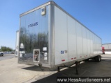 2008 WABASH DVCVHPC 53' X 102" VAN TRAILER, TITLE DELAY, 68000 GVW, T/A