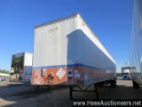 1999 DORSEY 53' X 102" VAN TRAILER, 69000 GVW, T/A, SPRING SUSP, 295/75