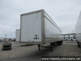 2012 HYUNDAI 53' X 102" VAN TRAILER, 68000 GVW, T/A, AIR RIDE SUSP, LP