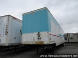 1991 WABASH 48' DRY VAN TRAILER, TITLE DELAY, TANDEM AXLE, 68000 GVW, AIR R