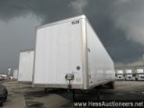 2011 WABASH DVCVHPC 53' X 102" VAN TRAILER, 60000 GVW, T/A, AIR SUSP,