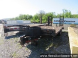 SPECIAL CONSTRUCTION DOVETAIL 21' X 96"  FLATBED TRAILER, 30000 GVW, T