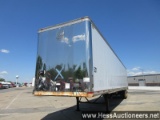 1997 DORSEY 53' X 102" VAN TRAILER, 69000 GVW, T/A, AIR SUSP, 295/75R22