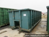 1994 JMG 30 YARD ROLL OFF DUMPSTER, 96" W, 22'11" L, 72" H.,