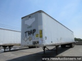 1999 STRICK 53' X 102" VAN TRAILER, STORAGE ONLY, 65000 GVW, T/A, SPRIN