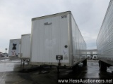 2011 WABASH 53' X 102" VAN TRAILER, AIR SUSP, 295/75R22.5 ON STEEL WHE