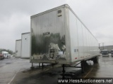 2008 WABASH DVCVHPC 53' X 102" VAN TRAILER, TITLE DELAY, 68000 GVW, T/A