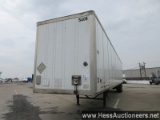 2007 WABASH DVCVHPC 53' X 102" VAN TRAILER, 68000 GVW, T/A, SPRING SUSP