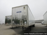 2008 WABASH DVCVHPC 53' X 102" VAN TRAILER, 68000 GVW, T/A, AIR SUSP, 2