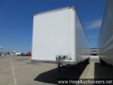 2003 WABASH 53' VAN TRAILER, 65000 GVW, T/A, SPRING SUSP, 295/75R22.5 TIRES