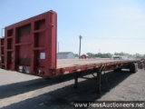 2002 GREAT DANE 48' X 96" FLATBED TRAILER, STORAGE, 76000 GVW, SPRING S