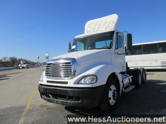 2007 FREIGHTLINER COLUMBIA T/A DAYCAB,HESS REPORT IN PHOTOS,  530618 MILES