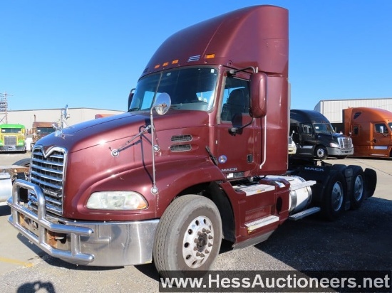 2016 MACK CXU600 T/A DAYCAB, HESS REPORTS IN PHOTOS,826447 MILES ON OD, 826