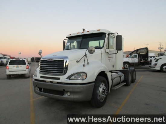 2008 FREIGHTLINER COLUMBIA T/A DAYCAB,HESS REPORTS IN PHOTOS,  693239 MILES