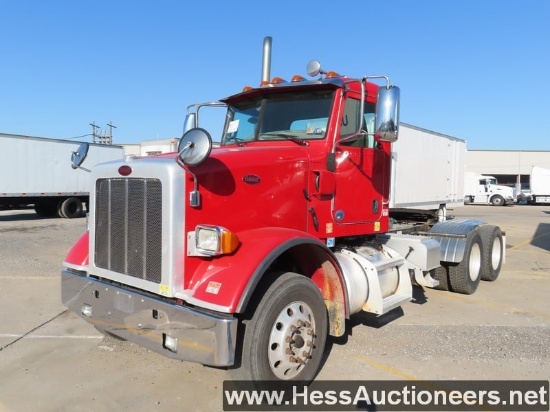 2016 PETERBILT 365 T/A DAYCAB,  HESS REPORT IN PHOTOS, 523507 MILES ON OD,