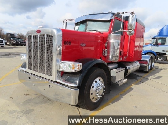 2019 PETERBILT 389 T/A SLEEPER, SALVAGED REBUILT TITLE,  HESS REPORT IN PHO
