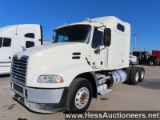 2015 MACK CXU613 T/A SLEEPER, HESS REPORTS IN PHOTOS, 577388 MILES ON ODO,