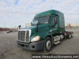 2010 FREIGHTLINER CASCADIA T/A SLEEPER, TITLE DELAY, 545249 MILES ON OD, 52