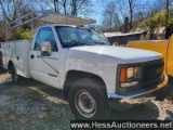 1998 GMC 2500 SERVICE TRUCK, 125341 MILES ON OD, 8600 GVW, GM 5.7L V8 VORTE