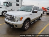 2009 FORD F150 LARIAT 4 WD 1/2 TON PICKUP TRUCK, 225883 MILES ON OD, 7200 G