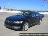 2014 VW PASSAT TS1 SEL 4 DOOR SEDAN, RECONSTRUCTED TITLE ABANDONED VEHICLE,