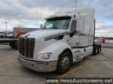 2017 PETERBILT 579 T/A SLEEPER, 158584 MILES ON OD, 158577 MILES ON ECM, 52